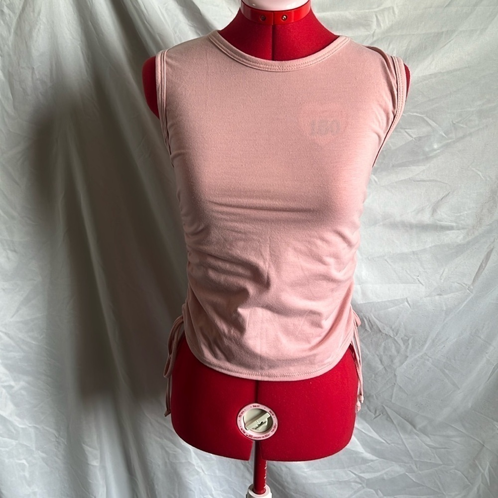 Olivia Rae Muscle Tank with Ruched Sides